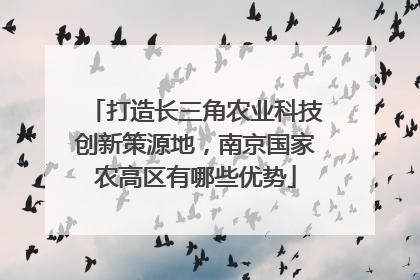 打造长三角农业科技创新策源地，南京国家农高区有哪些优势